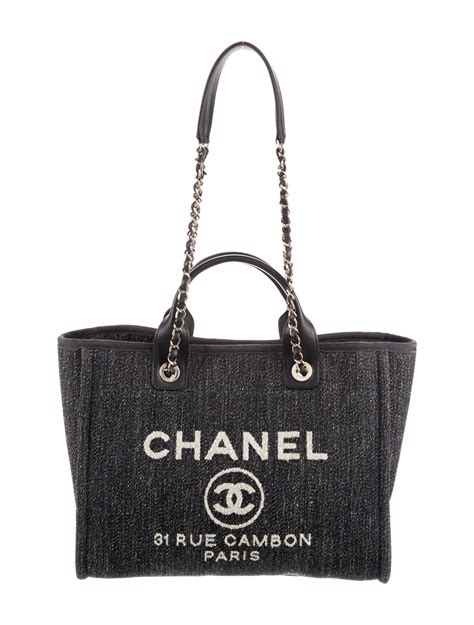 chanel small deauville shopping bag|Chanel deauville bag price.